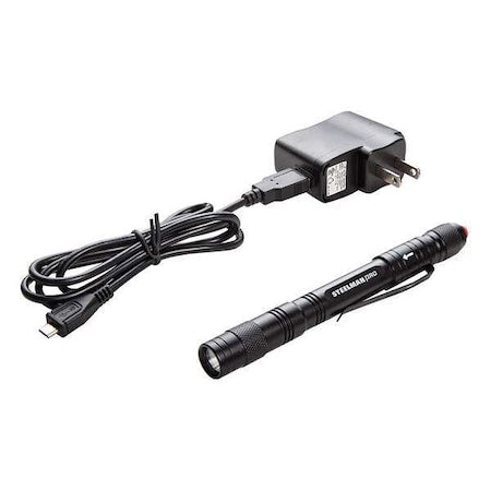 Rechargeable 70 Lumen Black Pen Light