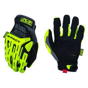M-Pact(R) Hi-Vis Cut-Resistant Impact Gloves, Synthetic Leather, Armortex(R) Palm, 10, Yellow
