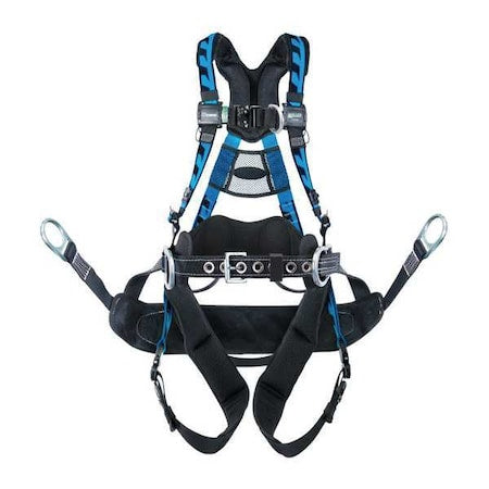 AirCore(TM) Tower Full Body Harness, S/M, 400 lb., Quick-Connect Chest/ Quick-Connect Leg Straps