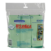 Microfiber Cleaning Cloth, Green, 6PK