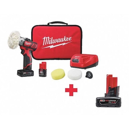 M12 Variable Speed Polisher/Sander Kit + M12 XC 4.0 Battery