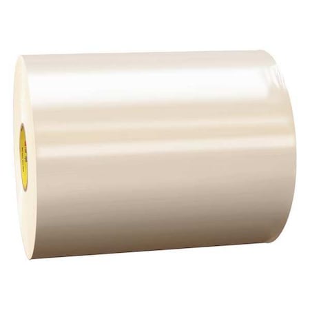 Double-Sided Foam Tape, 6 in W, 27 yd L, 1/32 in, Polyethylene Foam, Double-Sided