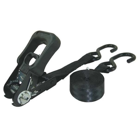 Cargo Strap,Ratchet,12ft x 1-1/4In,PK2