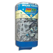 SparkPlugs Ear Plugs with Dispenser, Foam, Bullet, 33 dB NRR, Corded, 150 Pairs Per Pkg