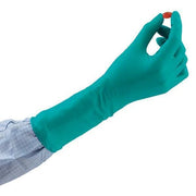 TouchNTuff 93-300, Disposable Gloves, 5.1 mil Palm, Nitrile, Powder-Free, L, 1000 PK, Green