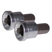 Deck Screw Bit, SAE, 1/4", HEX, T25, 1", PK2