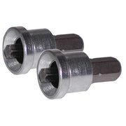 Deck Screw Bit, SAE, 1/4", HEX, T20, 1", PK2