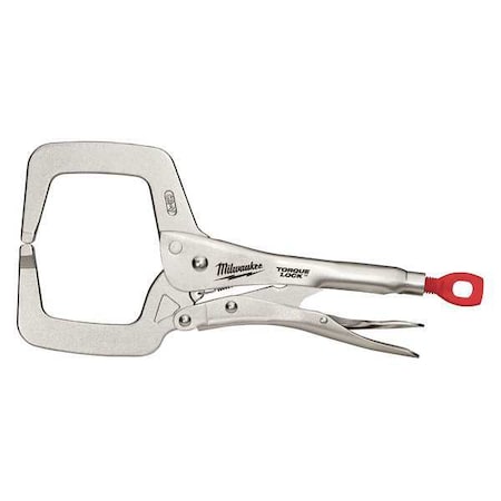 11" TORQUE LOCK Locking C-Clamp Regular Jaws