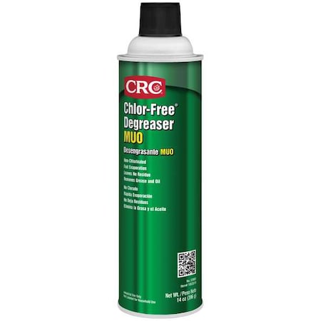 Chlor-Free Degreaser MUO, 20 oz Aerosol Spray Can, Ready To Use, Solvent Based, K1