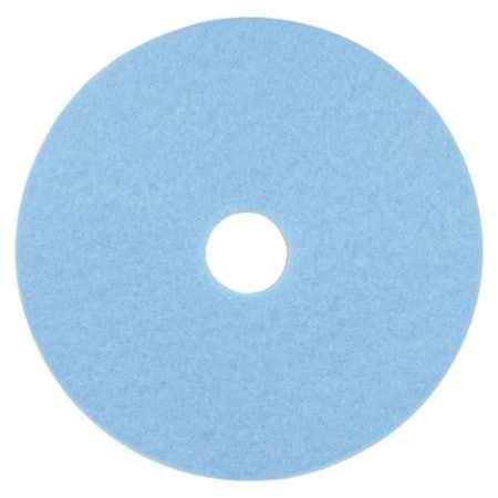 Burnishing Pad,19 In, Sky Blue, PK5