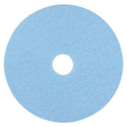 Burnishing Pad,20 In, Sky Blue, PK5