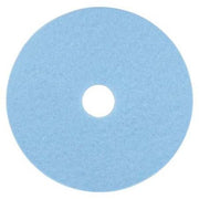 Burnishing Pad,27 In,Sky Blue,PK5
