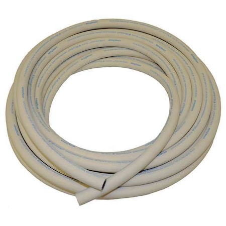 3/4" ID x 50 ft EPDM Bulk Food Hose WT