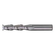 2-Flute Carbide Square Single-End HP End Mill for Alum CTD CEM-AM2 Bright 5/16x5/16x7/16x2-1/2