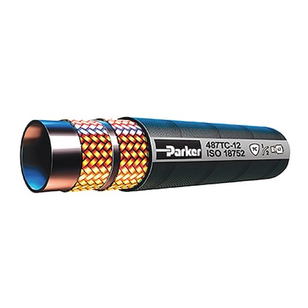Hydraulic Hose,1/4" I.D,50 ft. L