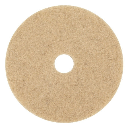 Burnishing Pad,24 In,Tan,PK5