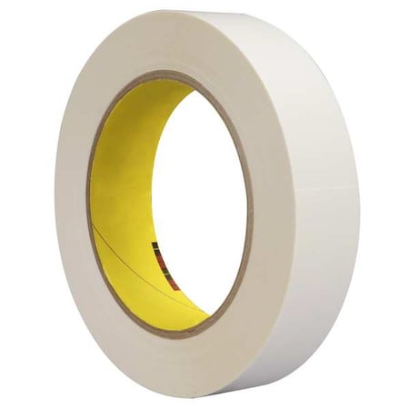 Splicing Tape, 0.9 in W, 60 yd L, 4.2 mil, Flat Back Paper, Single-Sided