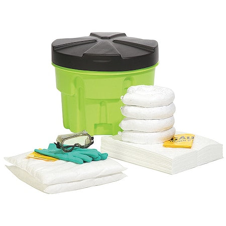 Spill Kit/Station,Drum,Oil-Based Liquids