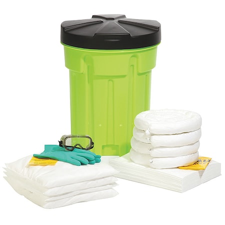 Spill Kit/Station,Drum,Oil-Based Liquids