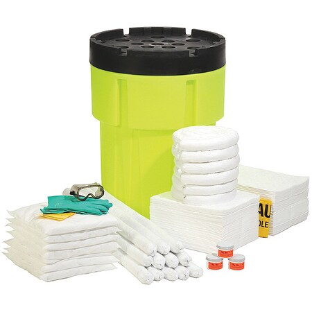 Spill Kit/Station,Drum,Oil-Based Liquids