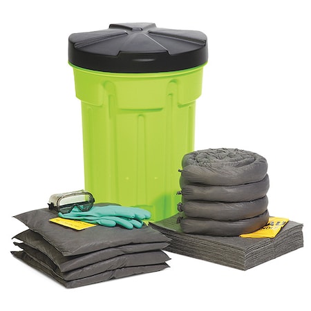 Spill Kit/Station,Drum,Universal