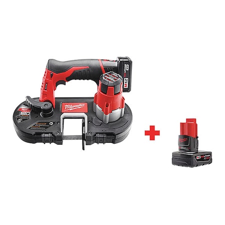 Portable Band Saw Kit, 12V DC, 27 in Blade Length