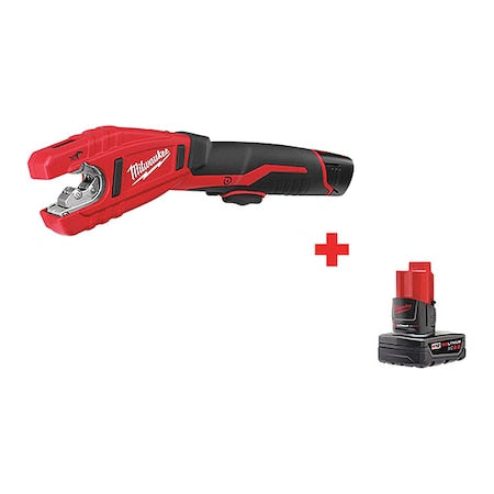 M12 Copper Tubing Cutter Kit + M12 XC6.0 Battery