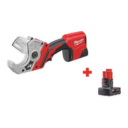 M12 Plastic Pipe Shear Kit + M12 XC6.0 Battery