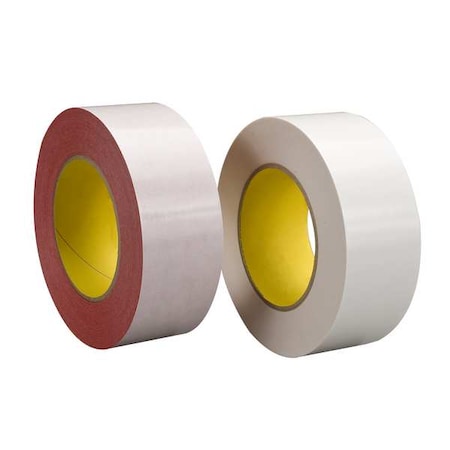 Double-Sided Splicing Tape, 1 7/16 in W, 60 yd L, 4.3 mil, Polyester Film, Double-Sided