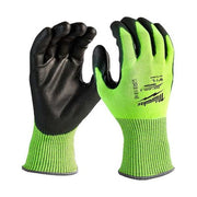 High Visibility Cut Level 4 Polyurethane Dipped - L,PR