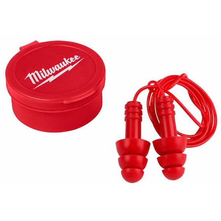 3PK Reusable Corded Earplugs