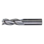 3-Flute Carbide Square Single End High-Perf End Mill for Alum CTD CEM-AM3 Bright 1/2x1/2x3-1/8x6