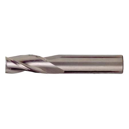 3-Flute Carbide CrnRad Single GP End Mill Cleveland CEM-SE-3-TA TiAlN 3/16x3/16x5/8x2x0.01CR
