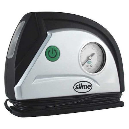 12V Tire Inflator w/ Gauge and Light