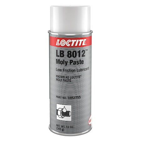 Anti-Seize,12 oz,Moly,Spray Can,Black LB 8012(TM) MOLY PASTE