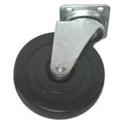 Soft Rubber Swivel Caster,5 In