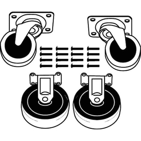 Caster Kit,PK4