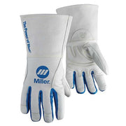 Performance Welding Gloves, Gauntlet Cuff, Keystone Thumb, Premium Cowhide, XL, 1 PR