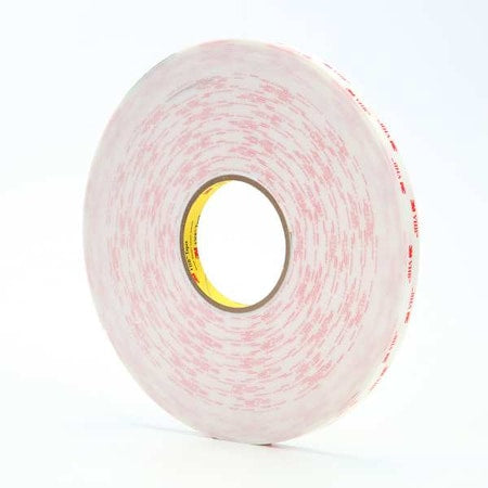FoamTape,White,36ydL,1/2inW,PK18