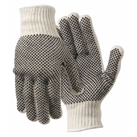 Disposable Gloves, Vinyl, L, 1 PR, White