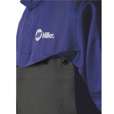 Welding Cape Sleeve, Leather, 19 in Length, Leather