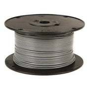 Primary Wire, GPT, 14 AWG, 1C C, Gray, PVC, Stranded, 60V, 100 ft.