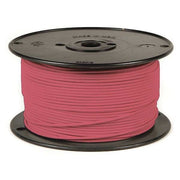 Primary Wire, GPT, 14 AWG, 1C C, Pink, PVC, Stranded, 60V, 100 ft.