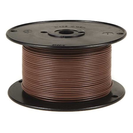 Primary Wire, 12 Gauge, Brown, 100 Ft Spool
