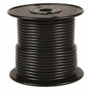 Primary Wire, GPT, 16 AWG, 1C C, Black, PVC, Stranded, 60V, 500 ft.