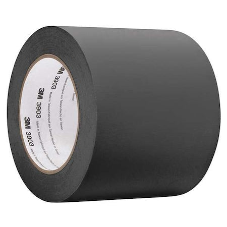 Duct Tape, Black, 50 yd L, 3 in W