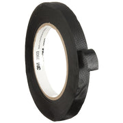 Duct Tape, Black, 50 yd L, 1/2 in W