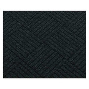 Entrance Mat, Polypropylene, 3/8 in Thick, Charcoal, 2 ft W x 3 ft L