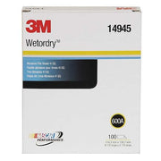 Sanding Sheets, 5-1/2in.x1/2in., PK1000