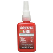 Retaining Compound, 680 Series, Green, Liquid, High Strength, 50 mL Bottle